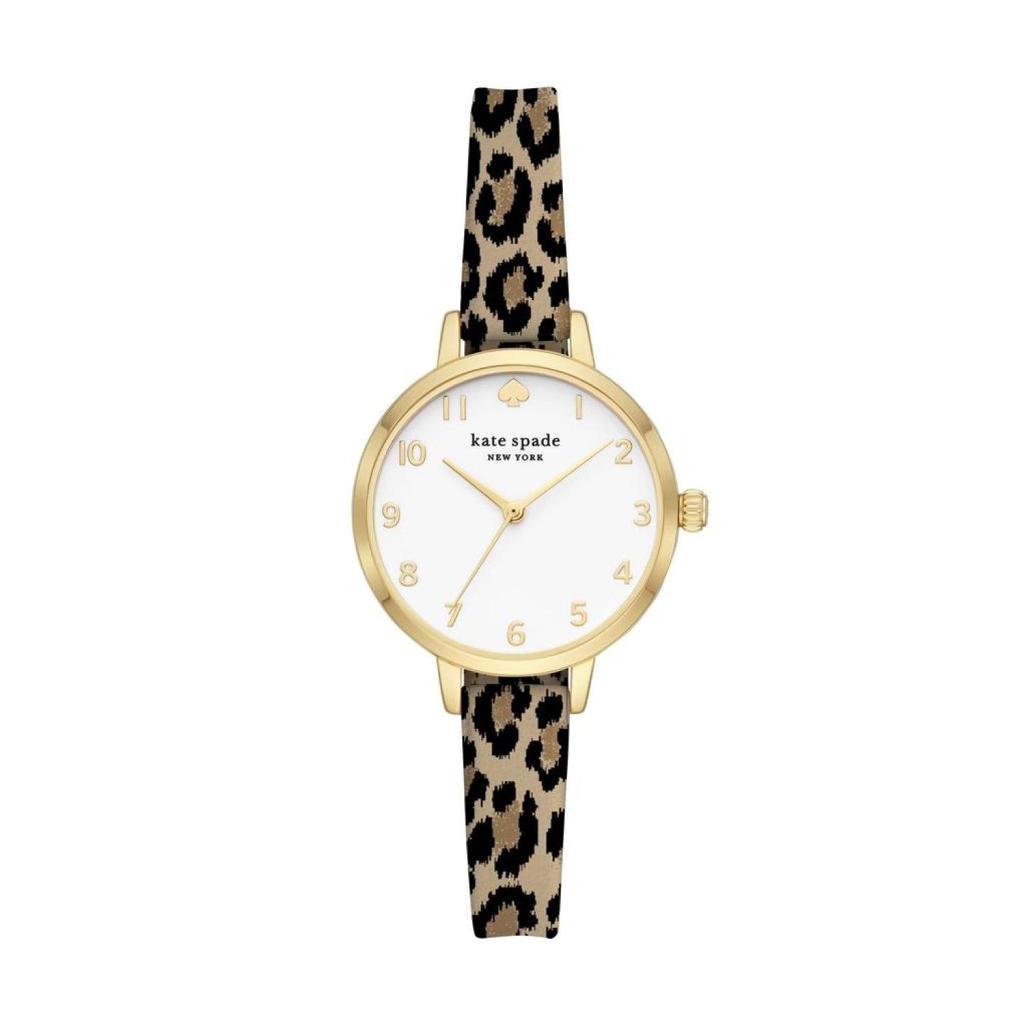 kate spade new york women's metro three-hand, gold-tone alloy watch