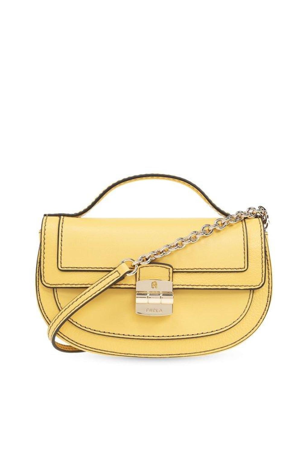 Furla Club 2 Foldover Top Mini Shoulder Bag