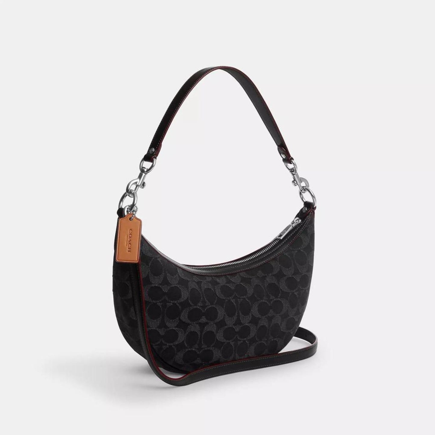 Coach Outlet Aria Shoulder Bag In Signature Denim