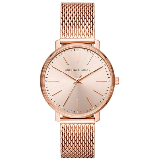 Women's Pyper Rose Gold-Tone Stainless Steel Mesh Bracelet Watch 38mm