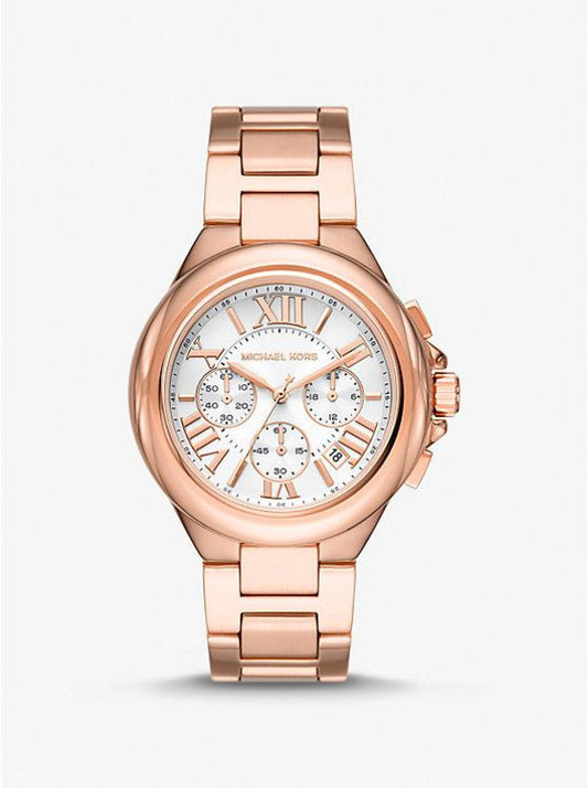 Oversized Camille Rose Gold-Tone Watch