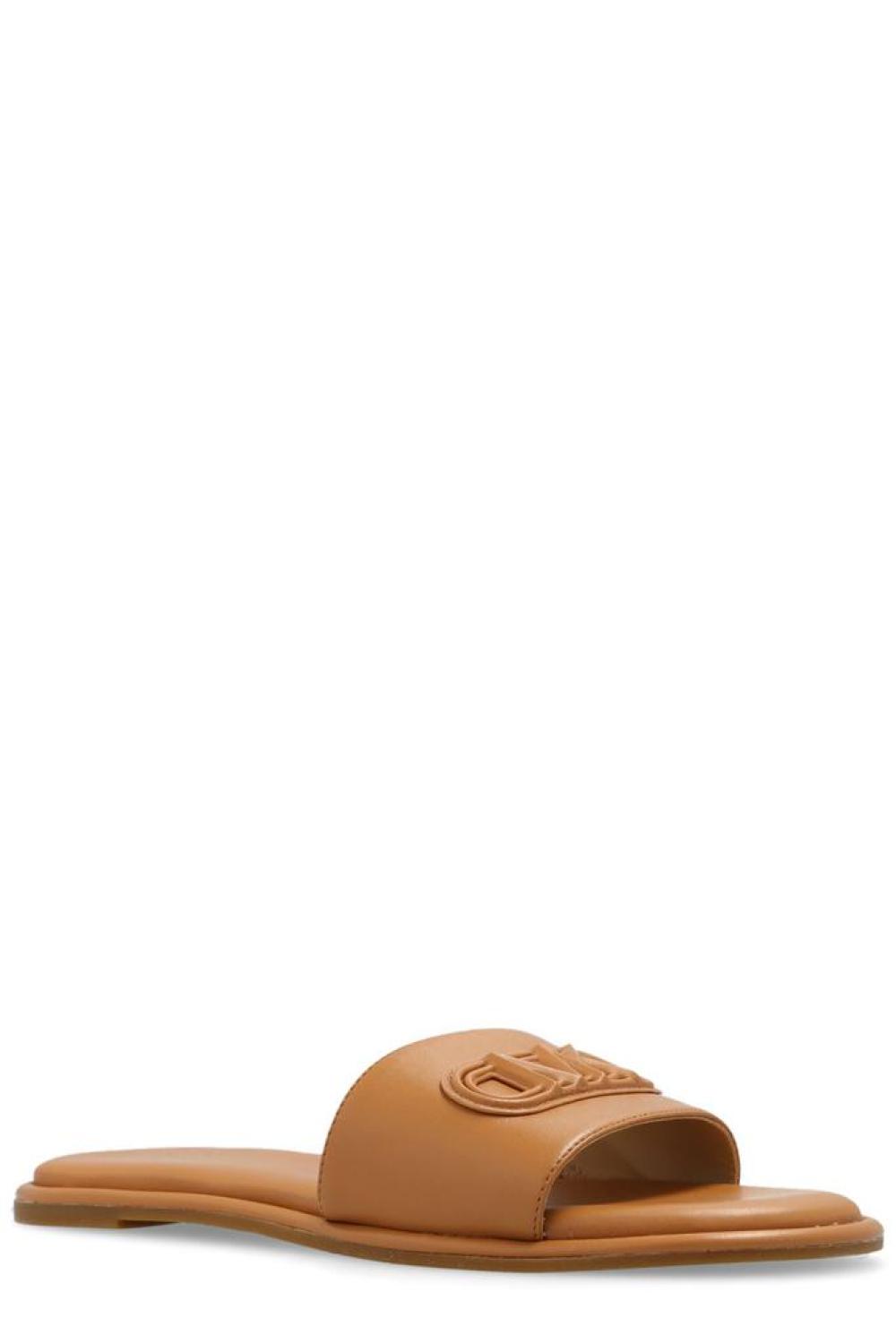 Michael Michael Kors Logo-Embossed Open-Toe Slides