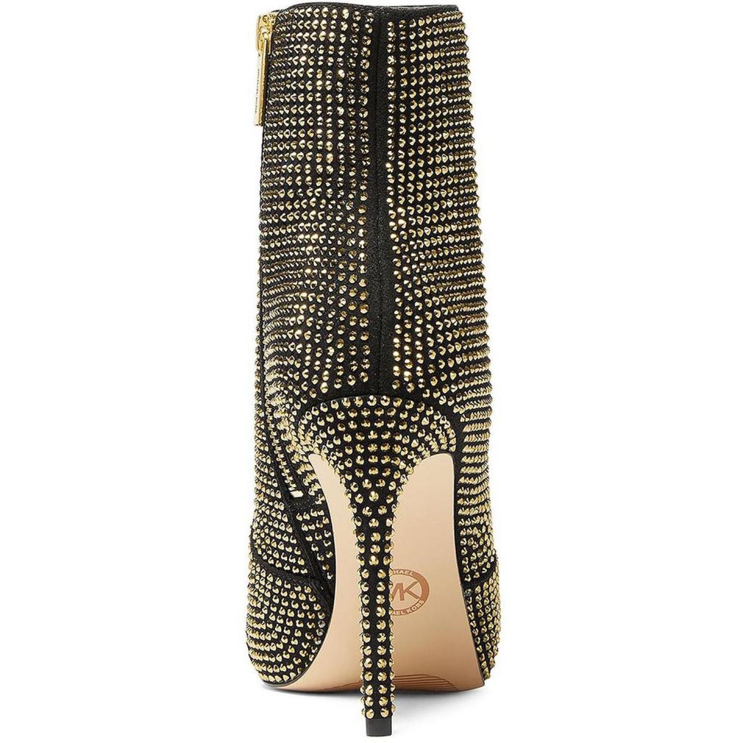 Rue Womens Rhinestone Stiletto Booties