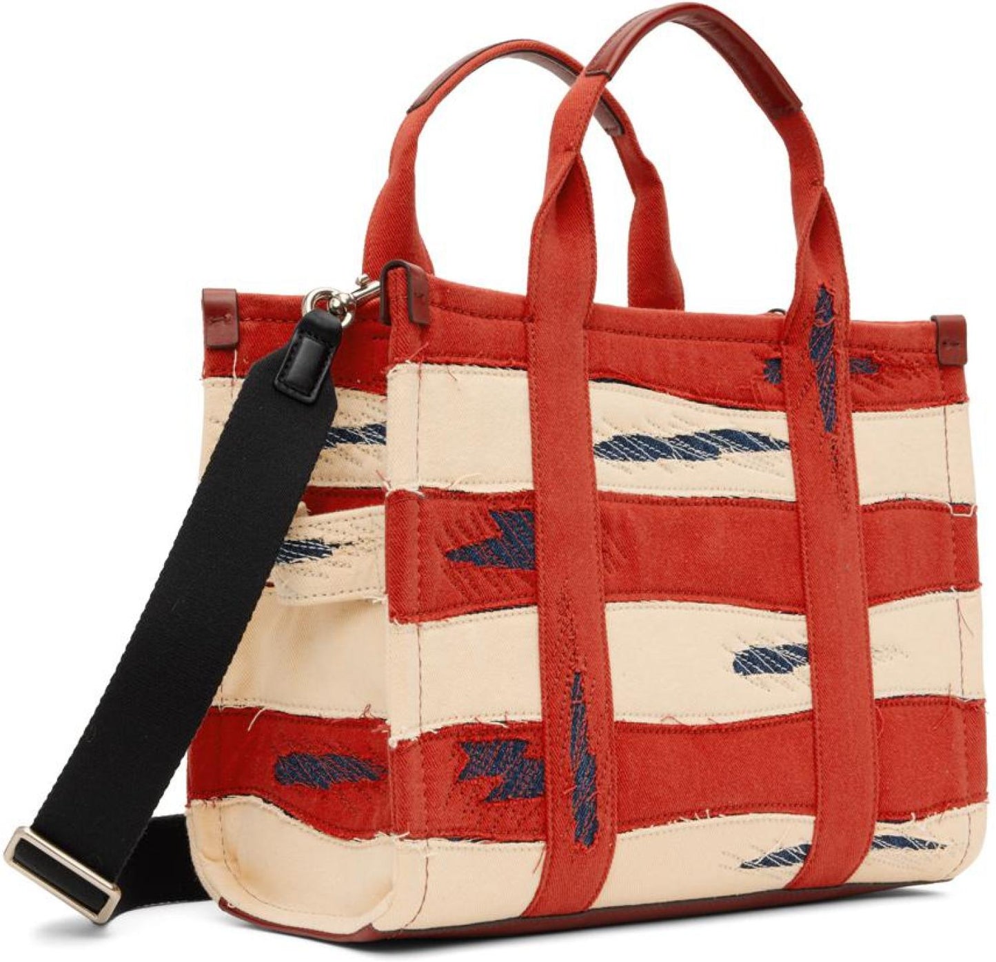 Red 'The Americana' Tote