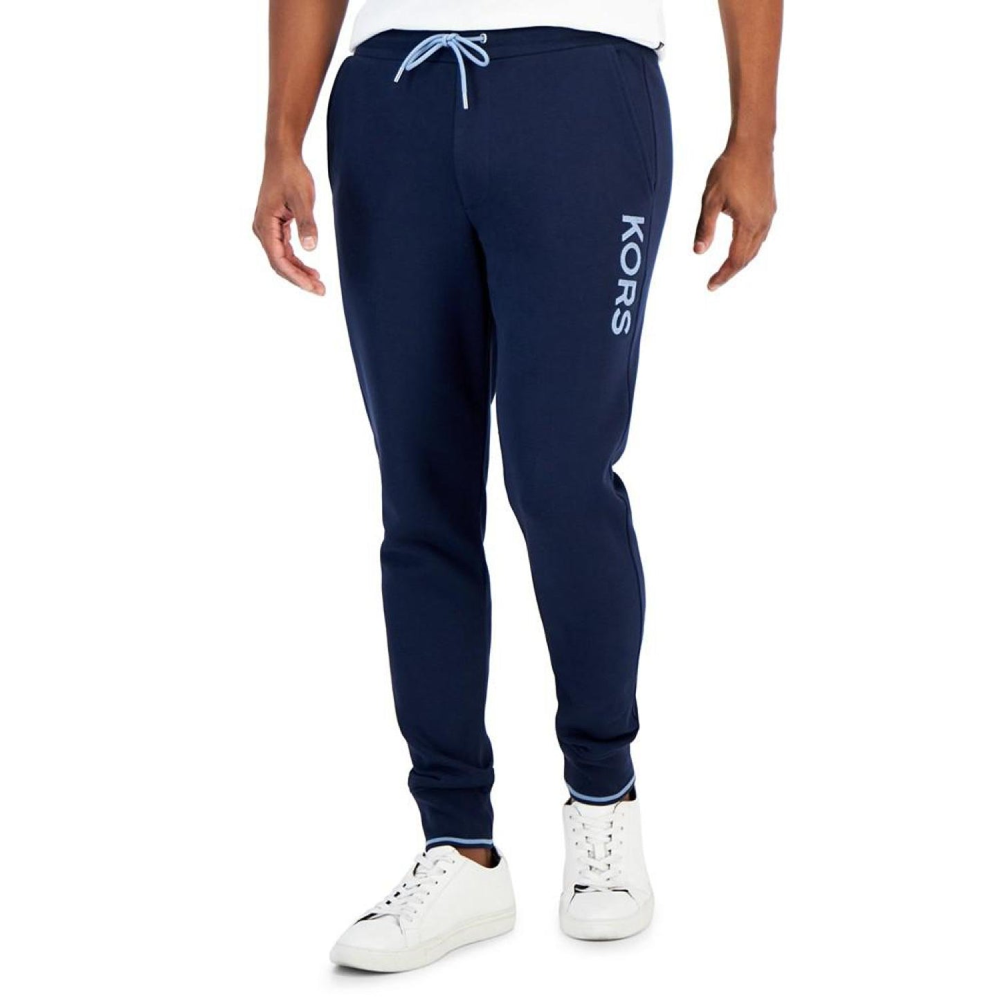 Men's Fleece Logo Drawstring Jogger Pants