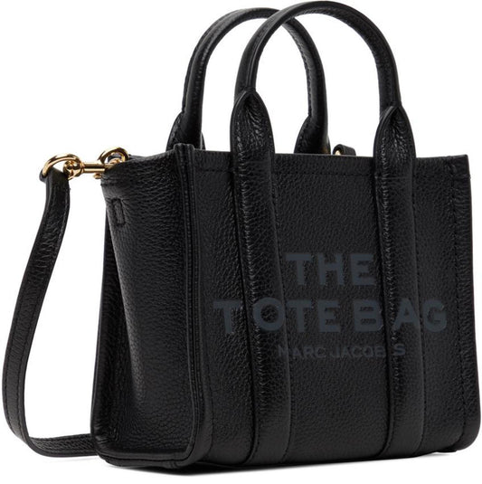 Black 'The Leather Small' Tote