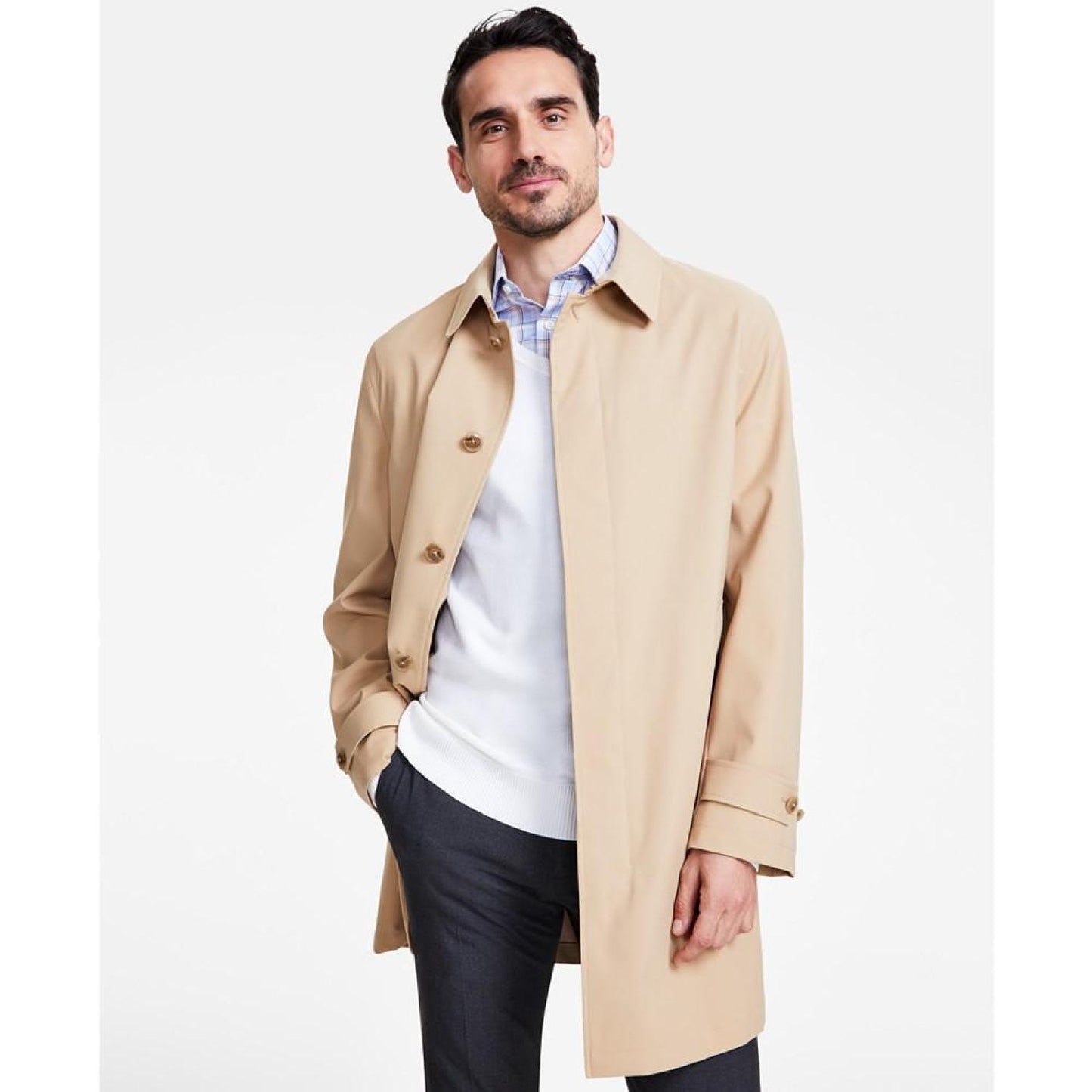 Men's Classic-Fit Raincoat