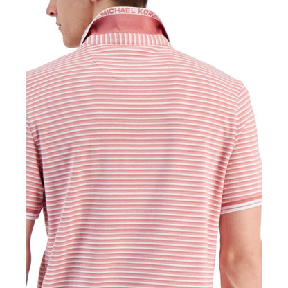 Men's Greenwich Modern-Fit Stripe Polo Shirt, Created for Macy's