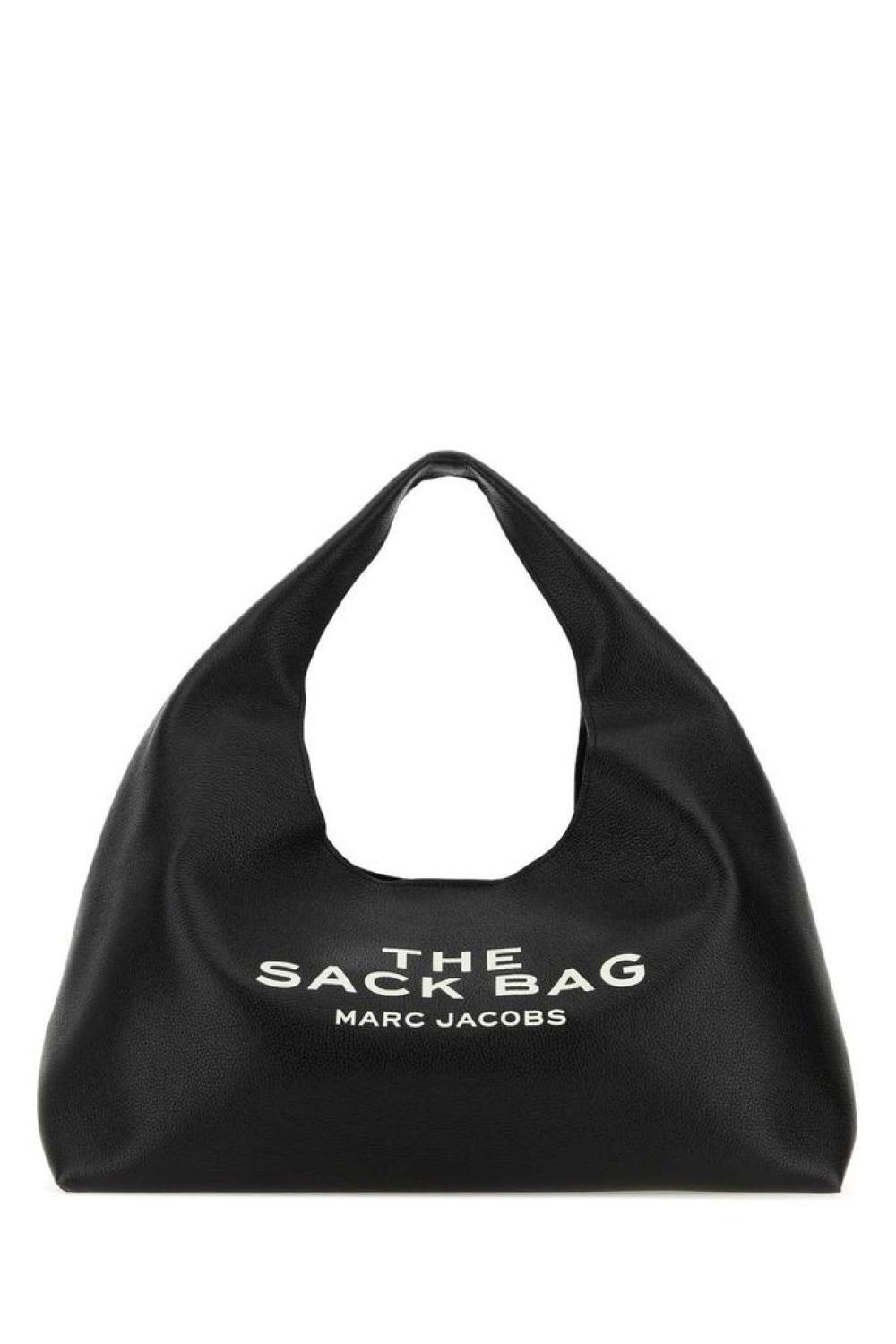 Marc Jacobs The XL Sack Bag Logo Printed Shoulder Bag