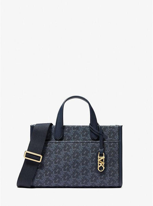 Gigi Small Empire Signature Logo Messenger Bag