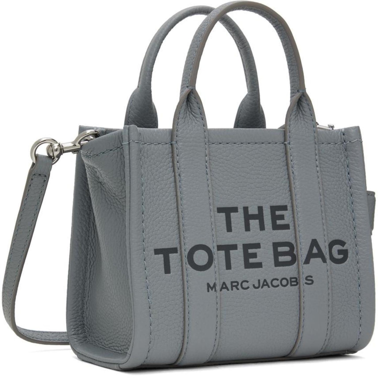 Gray 'The Leather Mini' Tote