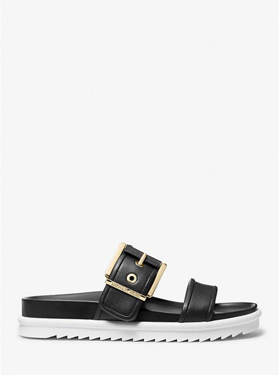 Colby Leather Slide Sandal