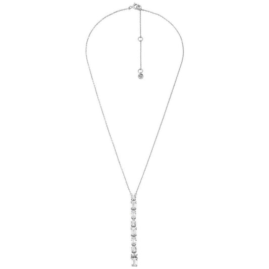 Sterling Silver Mixed Stone Lariat Necklace