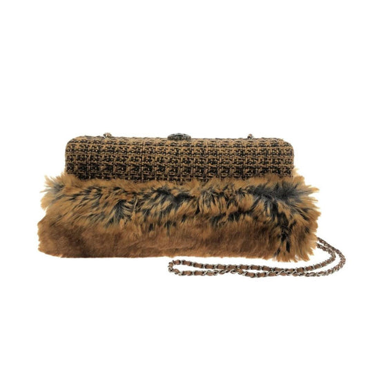 Chanel  Fur Clutch Bag (Pre-Owned)