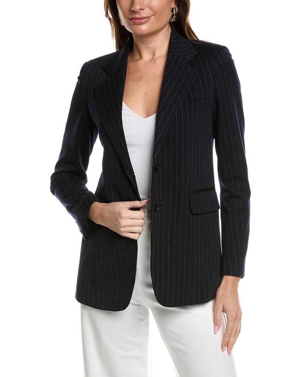 Max Mara Amleto Jersey Wool-Blend Jacket