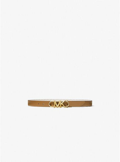 Reversible Logo and Leather Belt