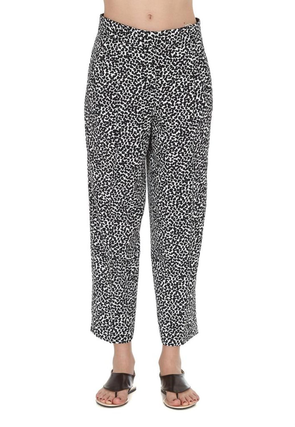 Michael Michael Kors Animal Print Cropped Pants