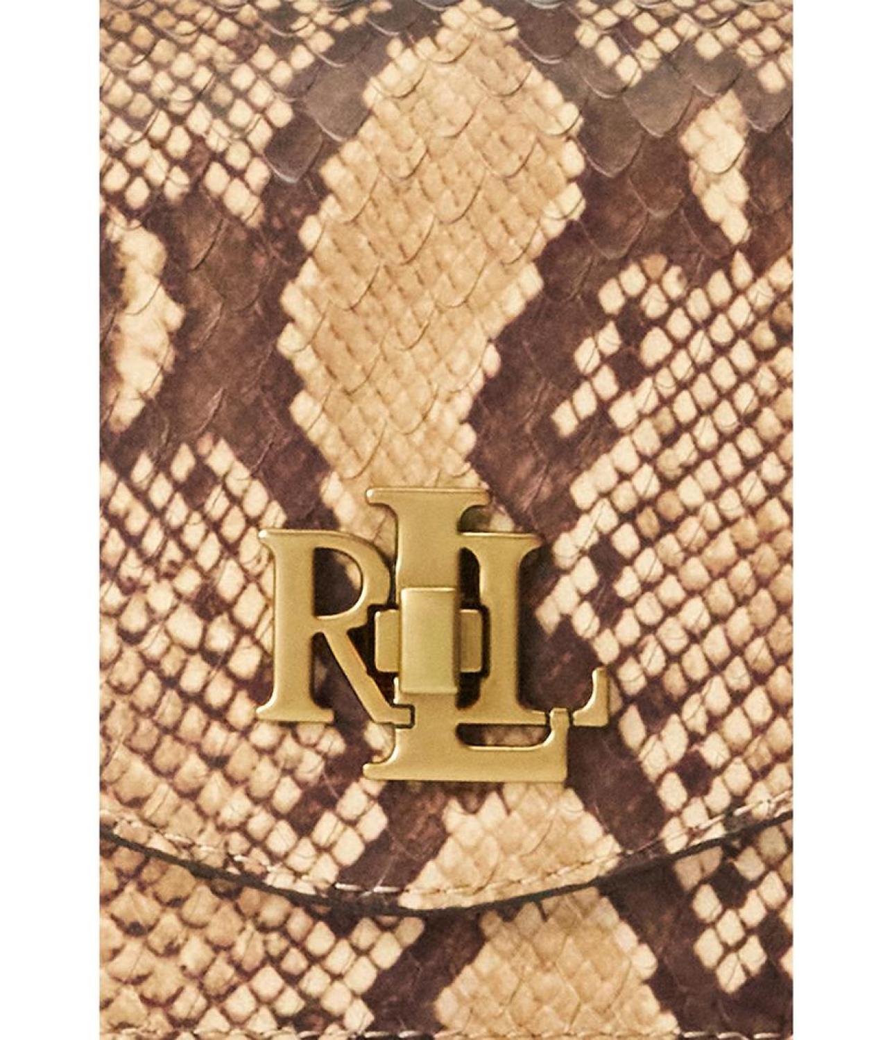 Faux Snakeskin Small Tayler Crossbody