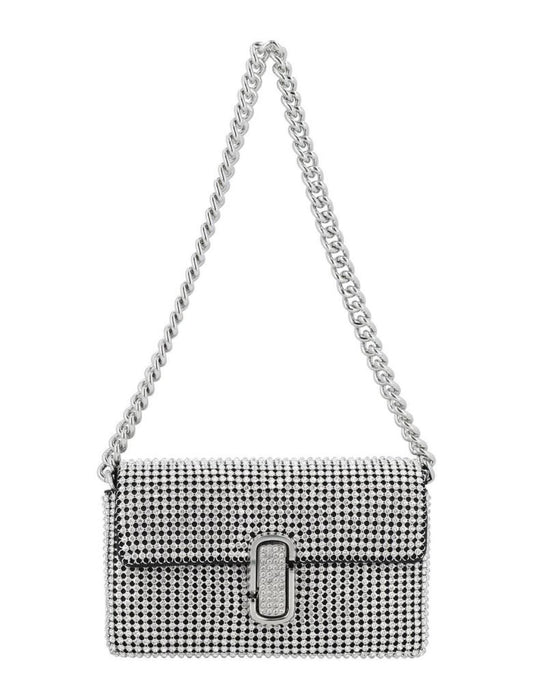 Marc Jacobs Embellished The Mini Soft Shoulder Bag