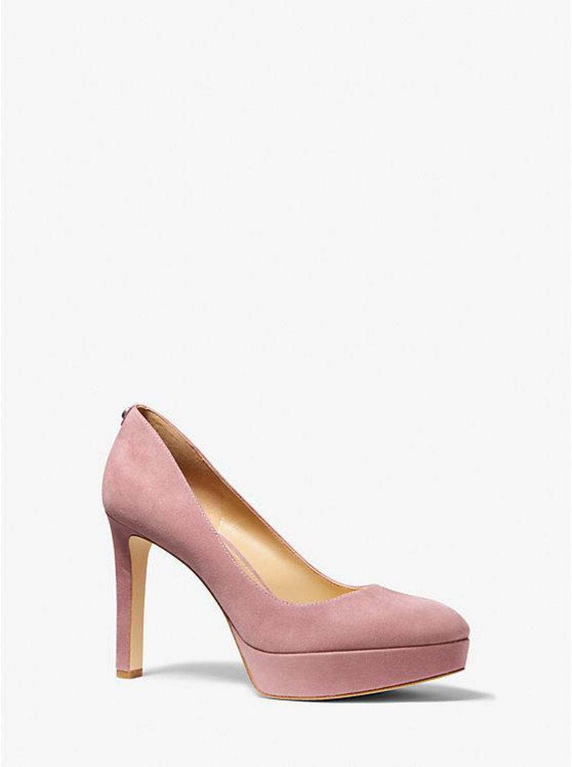 Chantal Suede Platform Pump