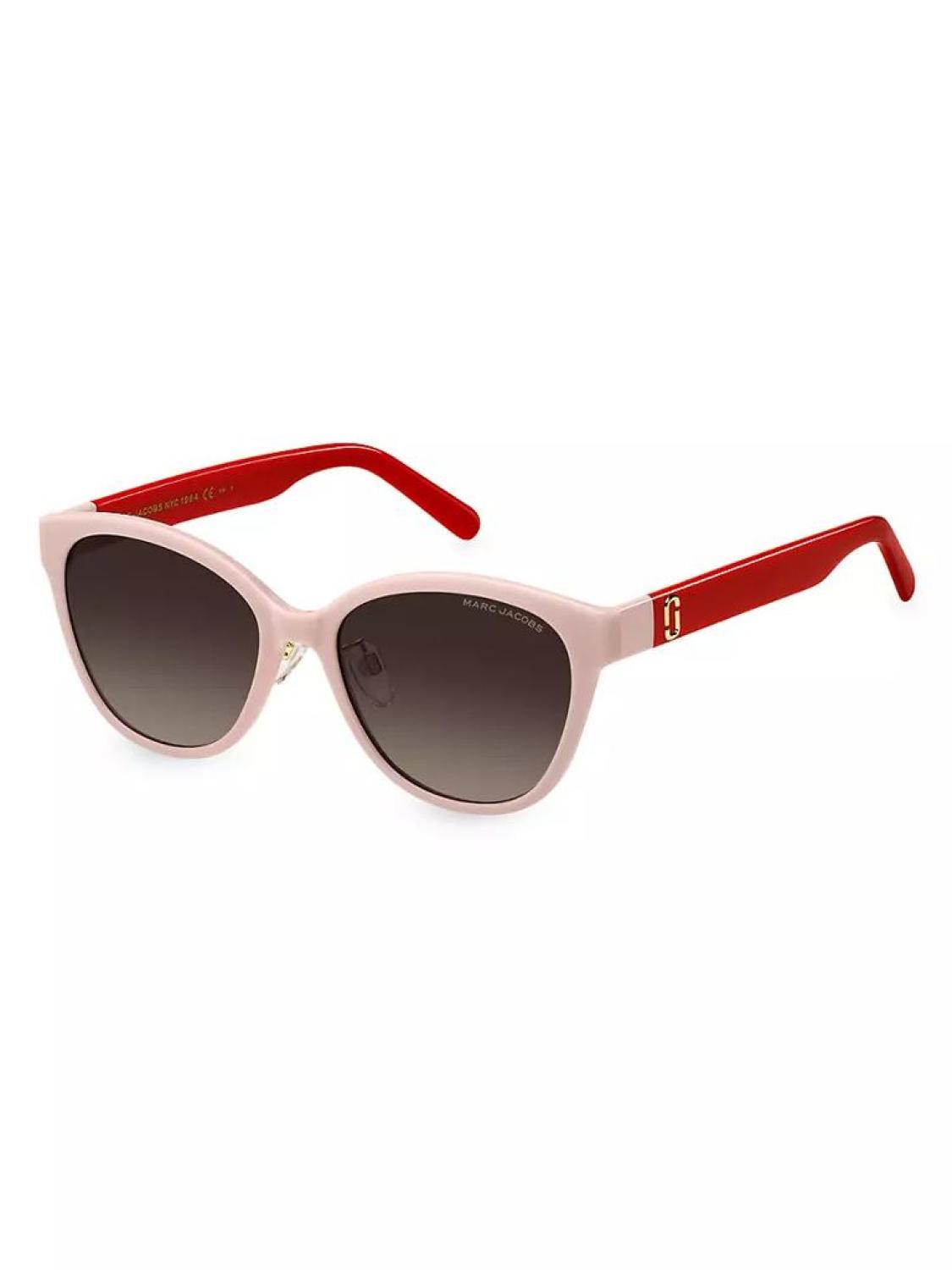 55MM Round Colorblocked Sunglasses