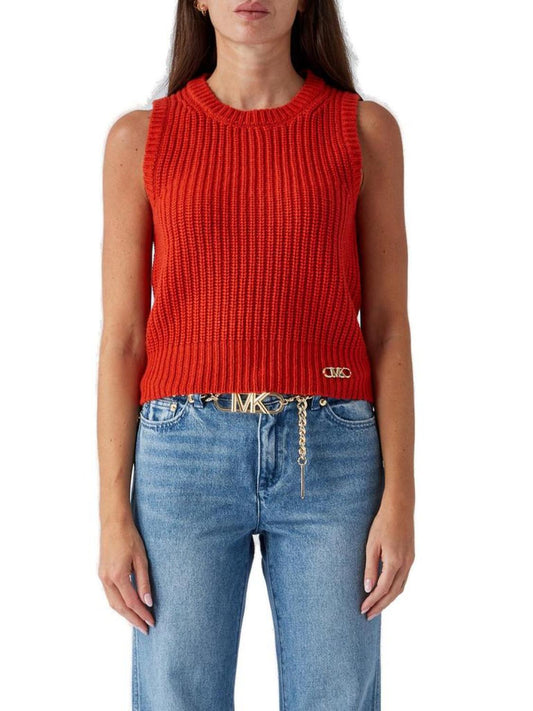 Michael Michael Kors Sleeveless Ribbed Top