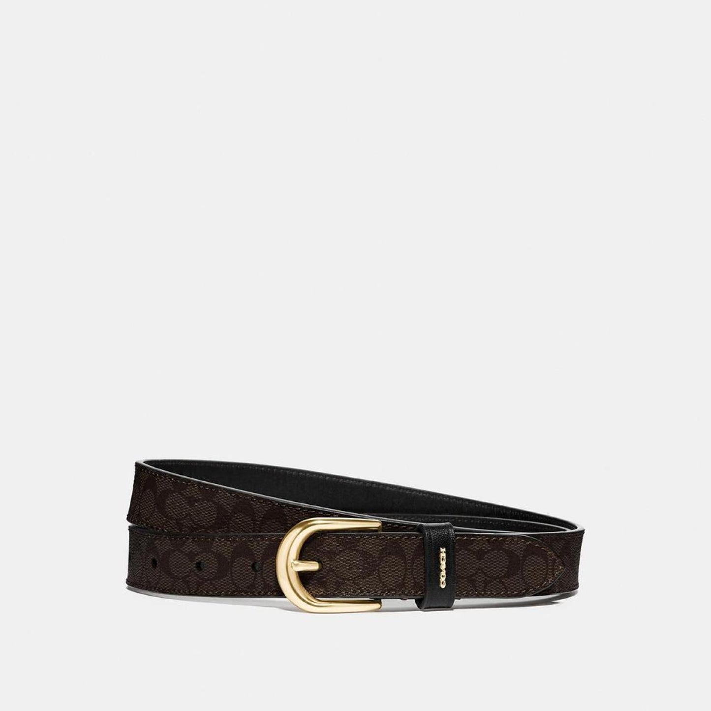 Coach Outlet Classic Belt In Signature Canvas