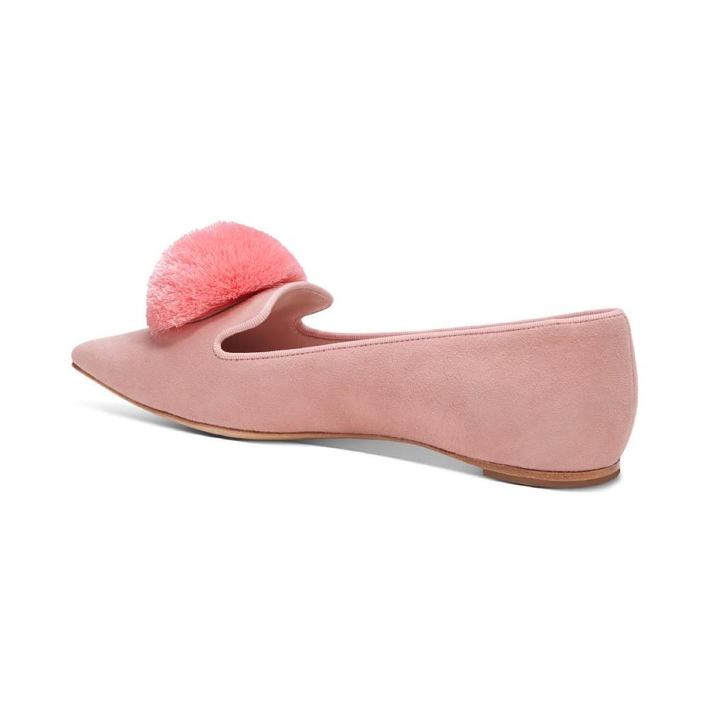 Women's Amour Pom Pom Pointed-Toe Slip-On Flats