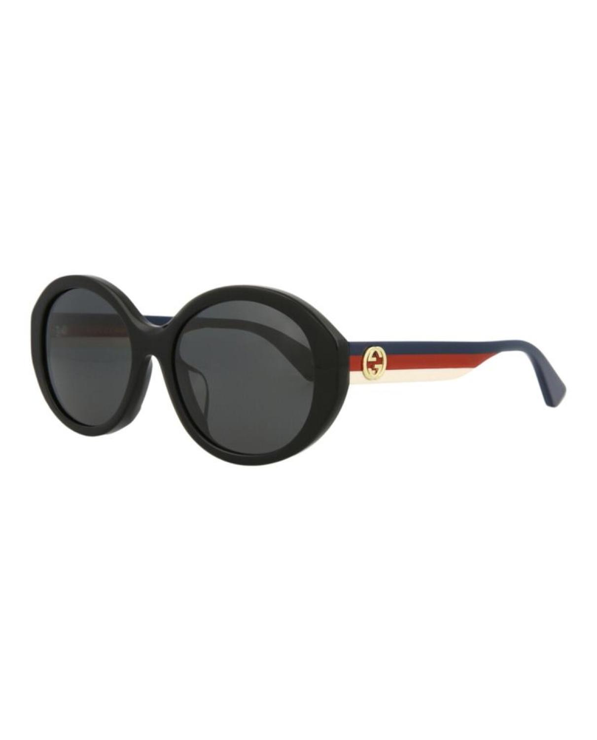 Round-Frame Acetate Sunglasses