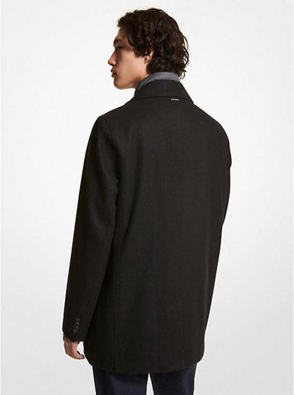 2-in-1 Wool Blend Coat