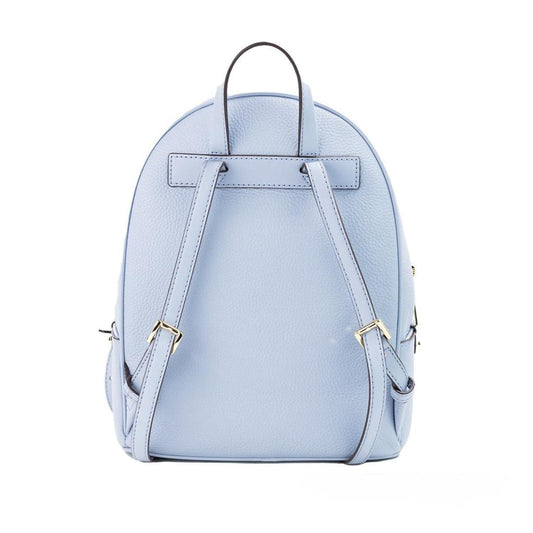 Michael Kors Adina Medium blue Pebble Leather Convertible Backpack Women's BookBag