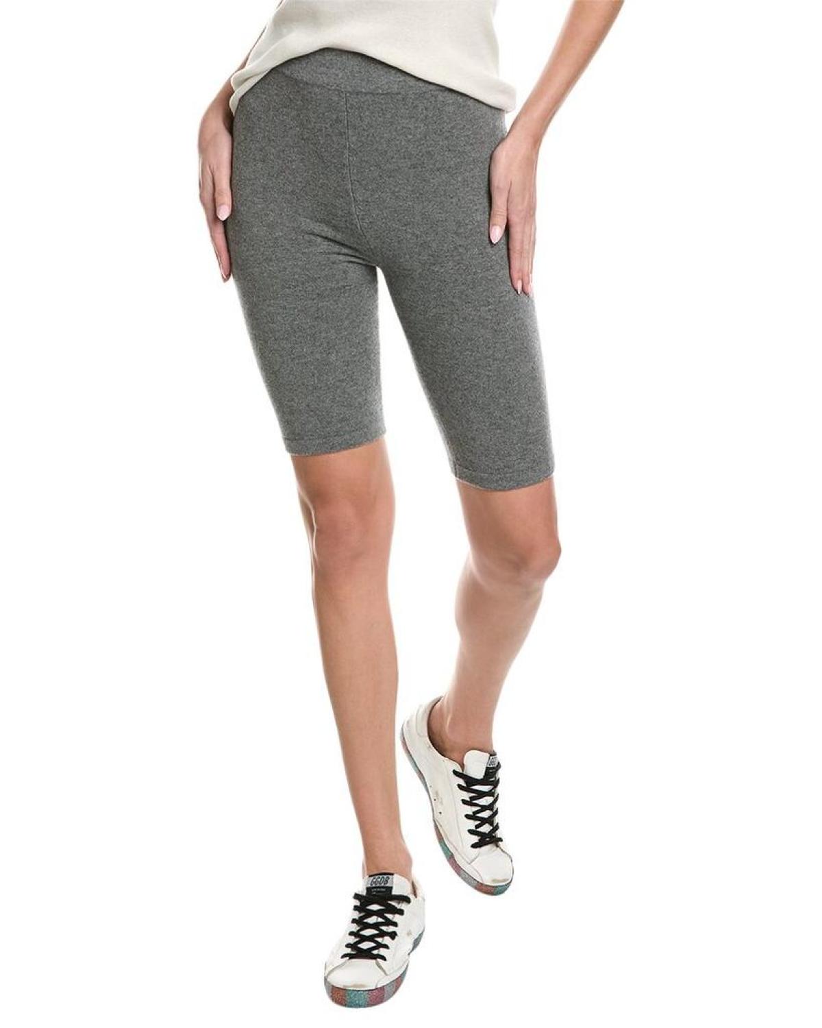 Michael Kors Collection Cashmere-Blend Biker Short