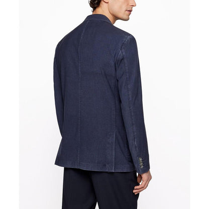 Men's Slim-Fit Single-Breasted Jacket