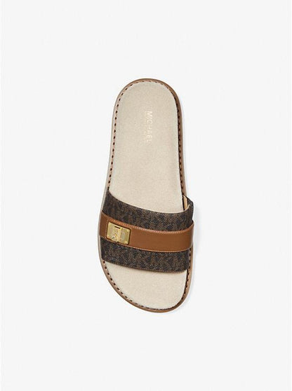 Padma Signature Logo Slide Sandal