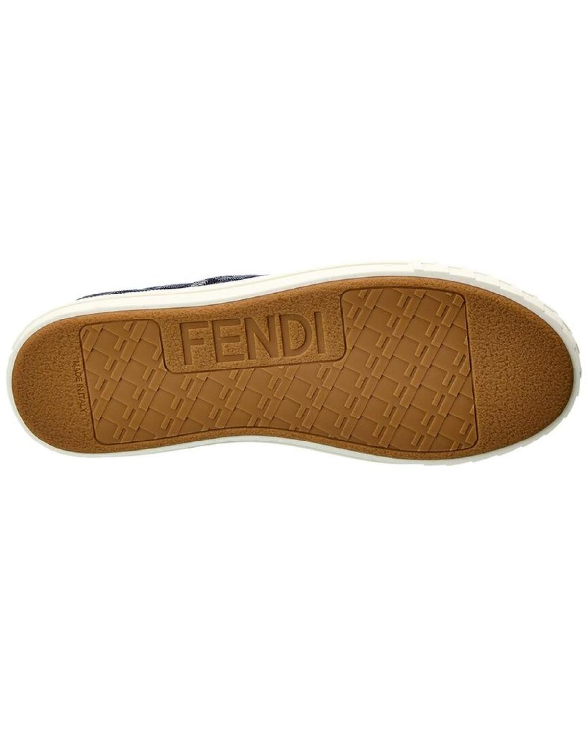 FENDI Domino FF Canvas Sneaker