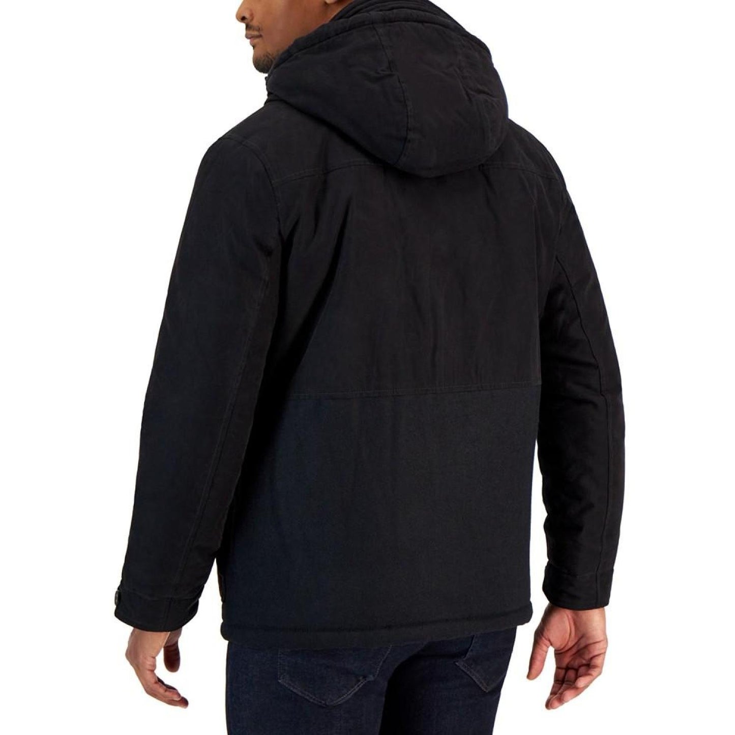 Men's Four-Pocket Hooded Parka