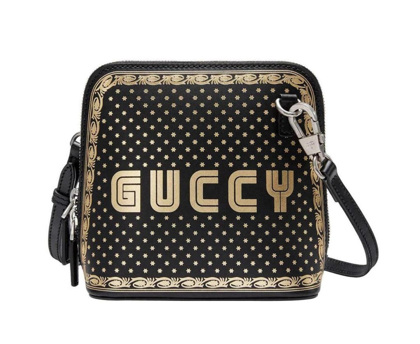 Gucci Women's  Guccy Sega Script Dome Mini Crossbody Bag