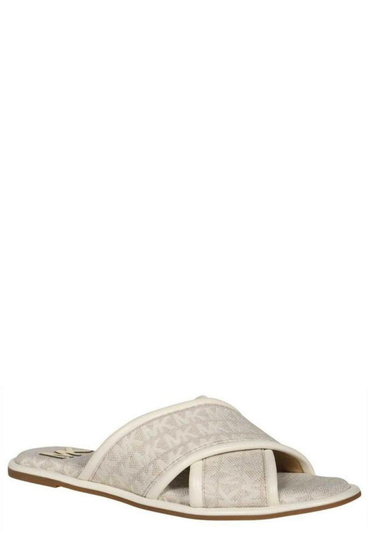 Michael Michael Kors Gideon Crossover Strapped Slides