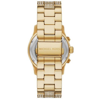 Women's Runway Chronograph Gold-Tone Stainless Steel Watch 38mm