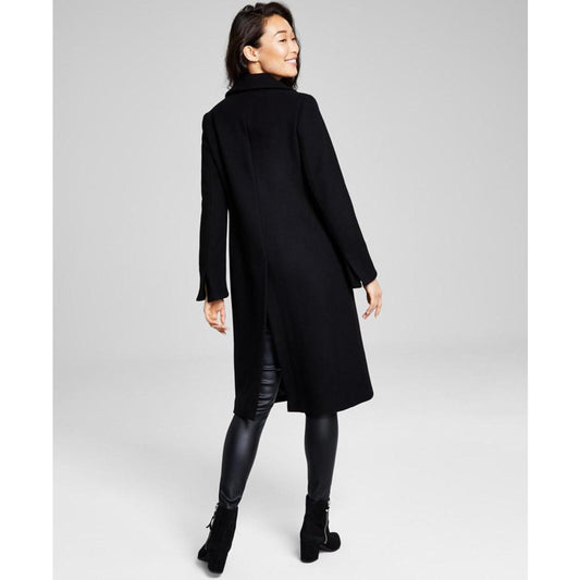 Women's Petite Single-Breasted Coat, Created for Macy's