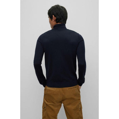 Slim-fit rollneck sweater in virgin wool