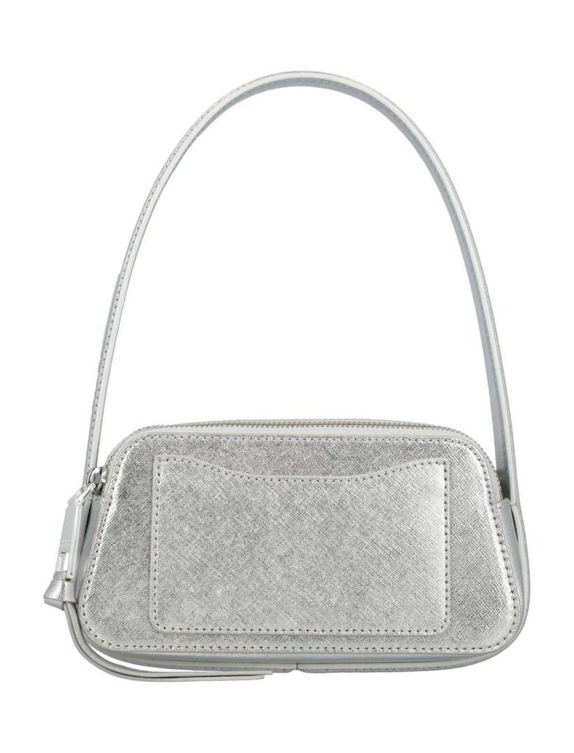 Marc Jacobs Metallic Effect Slingshot Shoulder Bag