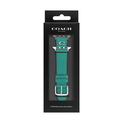 Women's Green Leather Band 38mm, 41mm