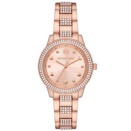 Women's Tibby Three-Hand Rose Gold-Tone Stainless Steel Watch 34mm and Bracelet Gift Set