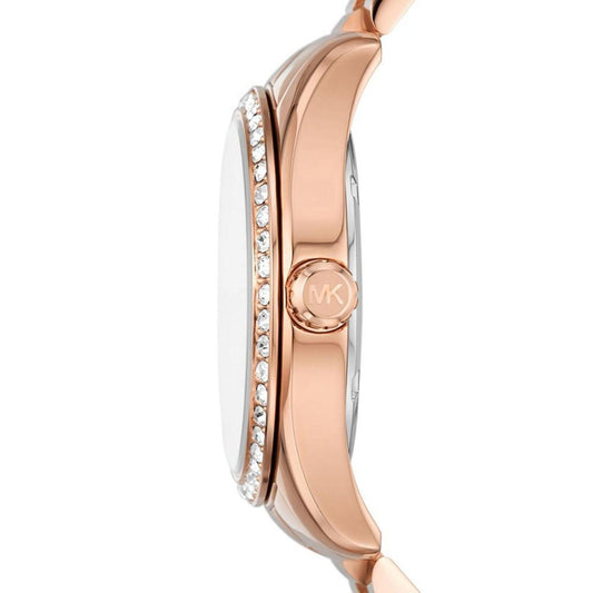 Women's Lexington Three-Hand Rose Gold-Tone Stainless Steel Watch 38mm and Jewelry Gift Set