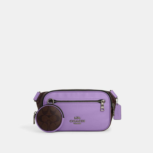 Coach Outlet Elias Belt Bag In Colorblock Signature Canvas