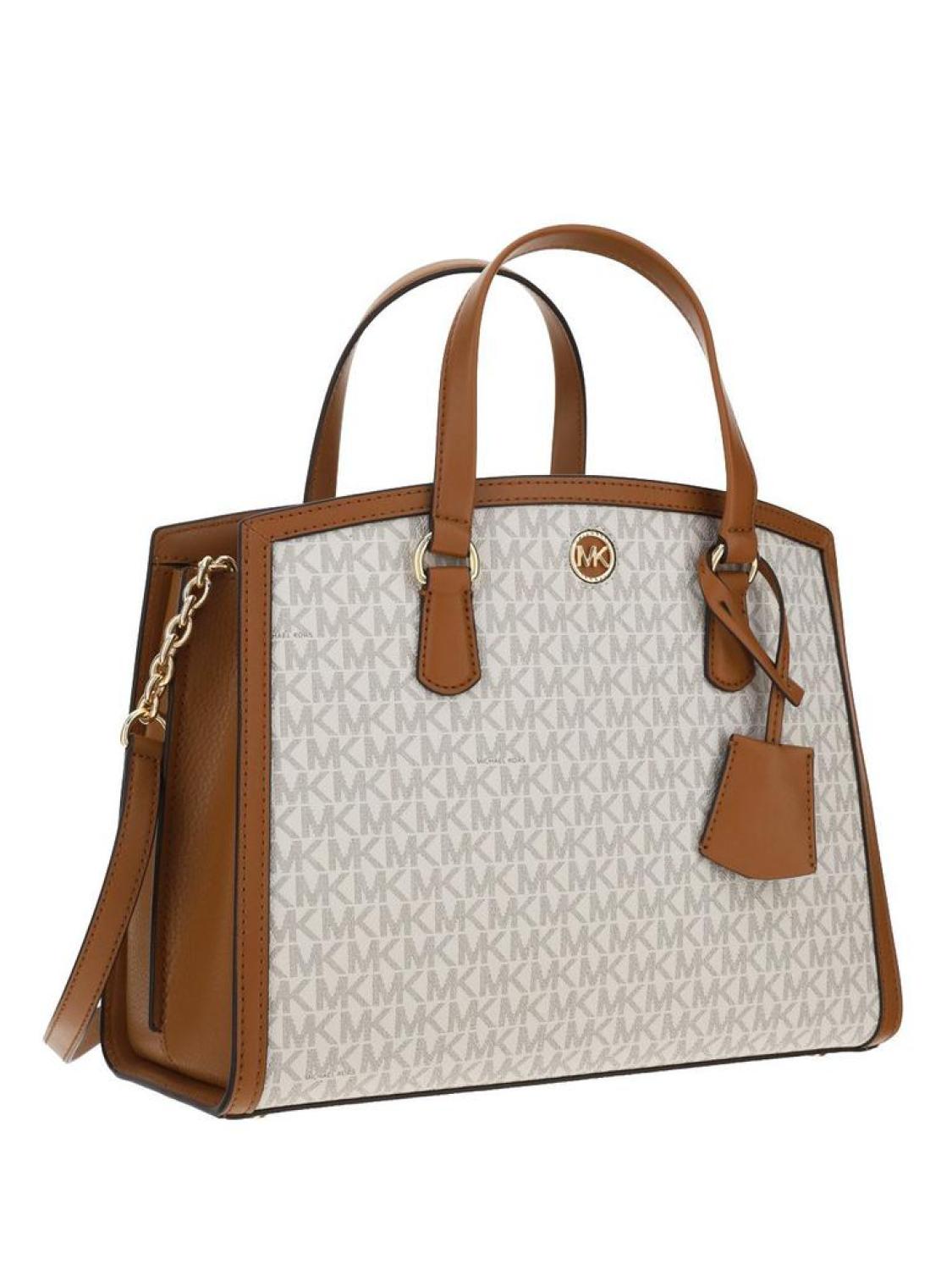 Michael Michael Kors Chantal Medium Logo Satchel Bag