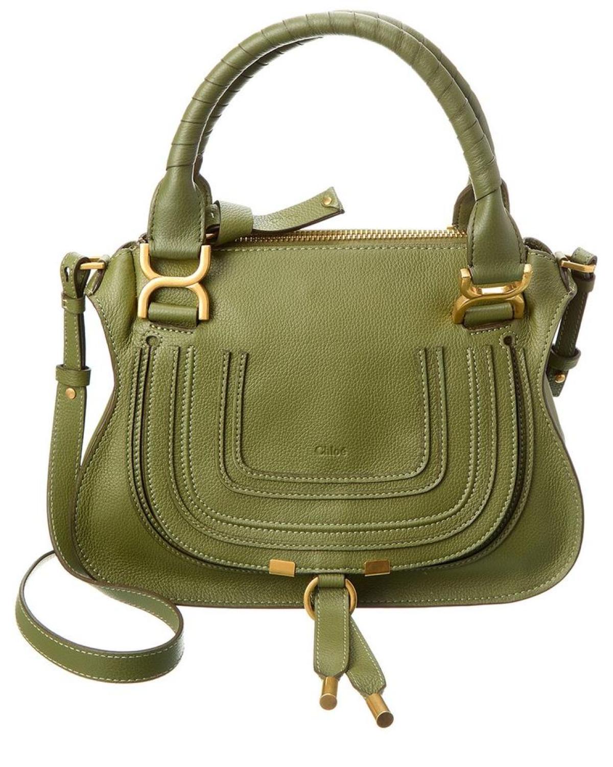 Chloé Marcie Small Leather Satchel