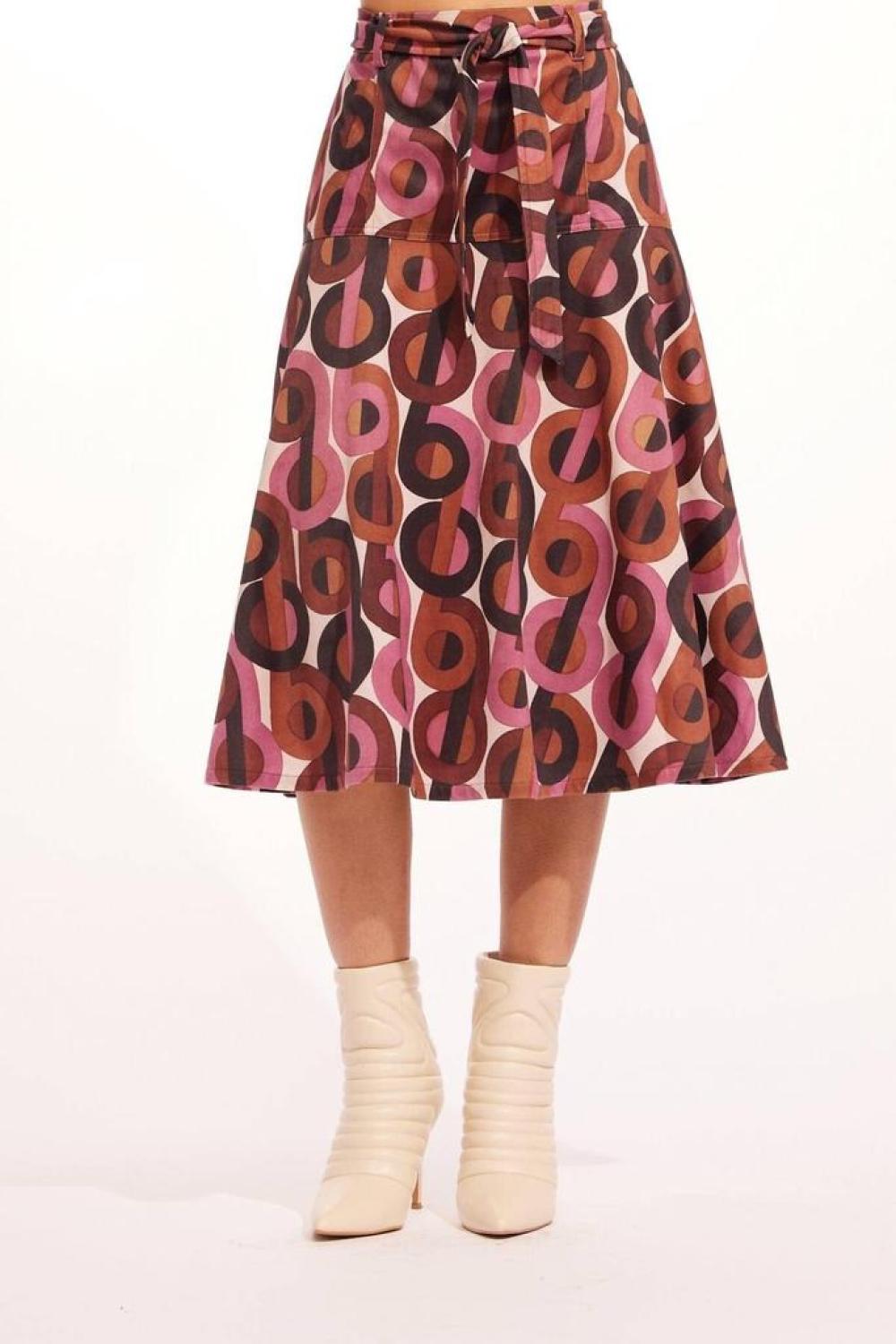 Allas Skirt In Stay Groovy