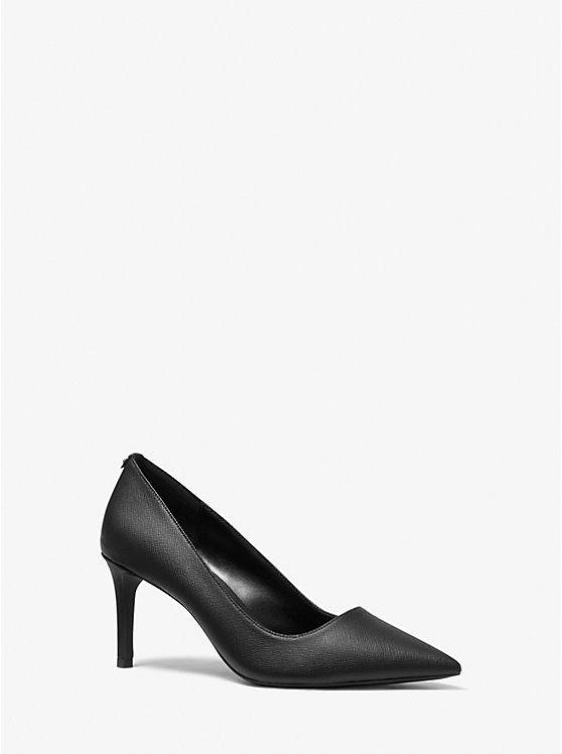 Alina Flex Faux Saffiano Leather Pump